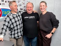 Daniel Hevier ako hosť vo Fun rádiu v šou Adela a Sajfa