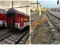 AKTUÁLNE V Košiciach sa vykoľajil osobný vlak!
