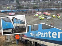Ďalšie vlakové nešťastie: Zrazil sa rýchlik a osobný vlak, hlásia desiatky zranených! VIDEO z miesta nehody