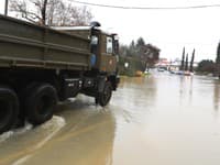 Situácia v kúpeľnom meste Sliač