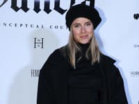 Módna prehliadka Marcela Holubca W. Na snímke Nela Pocisková