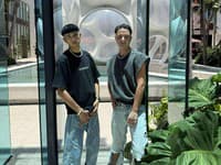 David Key s priateľom Frekerikom