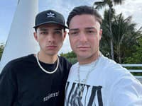 David Key s priateľom Frekerikom