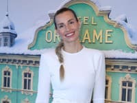 Vianočný večierok známej kozmetickej značky. Na snímke Diana Hágerová