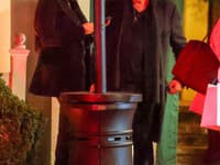  Al Pacino a Noor Alfallah na spoločnej večeri