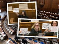 V parlamente to poriadne vrie: Opozícia zaplavila plénum transparentmi, Danko kričal na poslanca PS pre prostredník!