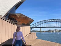 Simona Simanová na dovolenke v Austrálii