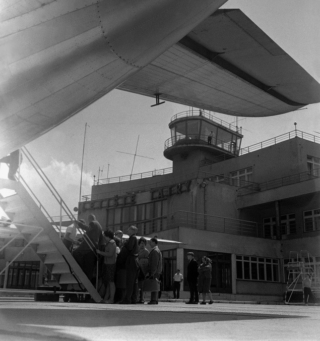16. apríl 1965, letisko vo Vysokých Tatrách.