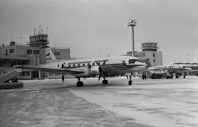 17. január 1970, otvorenie letiska v Poprade. 