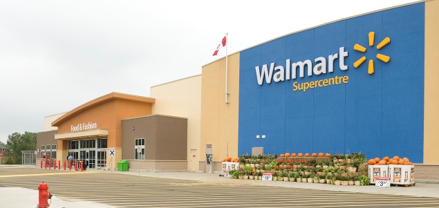 Walmart je obrovským reťazcom v USA.