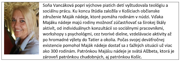 Hrdinka z Košíc dáva