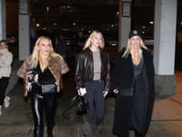 Koncert Rickyho Martina v Bratislave - prišli aj Zuzana Belohorcová s dcérou Salmou. 