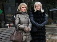 Pohreb otca klaviristu Richarda Rikkona, Pavla Rikkona.