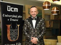 3. univerzitný ples v Trnave. Na snímke Ondrej Kandráč