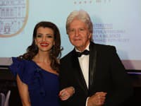 3. univerzitný ples v Trnave. Na snímke Štefan Skrúcaný, Ivana Regešová