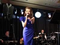 3. univerzitný ples v Trnave. Na snímke Ivana Regešová