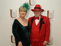 3. univerzitný ples v Trnave. Na snímke Jozef Oklamčák s manželkou