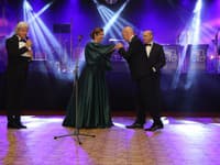 3. univerzitný ples v Trnave. Na snímke Juraj Štofko, rektorka UCM Katarína Slobodová Nováková