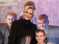 Premiéra filmu Šviháci. Na snímke Helena Vondráčková