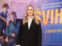 Premiéra filmu Šviháci. Na snímke Barbora Krajčírová
