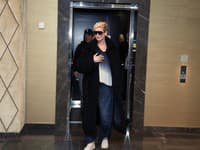 Posledné minúty na Slovensku strávila Adriana Sklenaříková so svojou rodinou.