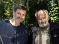 Jan Hrušínský s bratom Rudlfom Hrušínským mladším