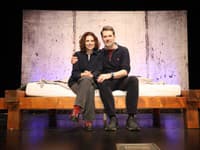Marek Majeský a Kristína Turjanová v divadelnom predstavení Pravda
