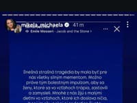 Influencerka Mikela Vlček tvrdí, že vie, čo sa stalo v osudnú noc, kedy jej kamarátka Monika Jákliová (†31) prišla o život. 