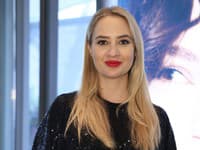 Vianočný večierok známej kozmetickej značky. Na snímke Barbora Krajčírová