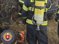 Požiar prístreška v Miloslavove.