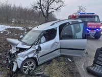 Dopravná nehoda medzi obcami Svätý Peter a Hurbanovo.