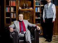 Jozef Vajda a Milo Kráľ v seriáli Osud