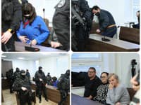 Tretí proces v prípade vraždy Kuciaka! FOTO Kočner a Zsuzsová opäť pred súdom: Obaja v maskách, ona s barlou a kríva