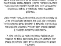 Dominika sa rozhodla dať stopku špekuláciam a otvorene prehovorila o rozvode. 