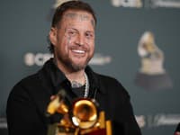 Odovzdávanie cien Grammy. Na snímke Jelly Roll