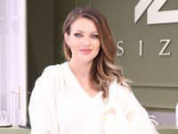 Otvorenie salónu. Na snímke Martina Schindlerová