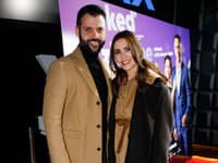 Premiéra filmu Keď sa zhasne. Na snímke Patrícia Vittek s priateľom