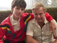 Maroš Kramár s najmladším synom Markom, s ktorým hrá v seriáli Sľub.