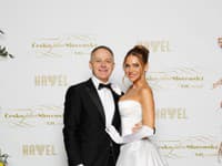 Česko-Slovenský ples, Andrea Verešová s manželom