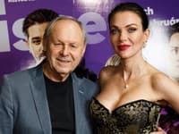 Premiéra filmu Keď sa zhasne. Na snímke Martina Schindlerová, Vlado Valovič