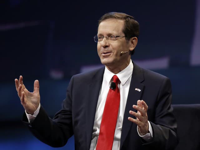 Izraelský prezident Jicchak Herzog