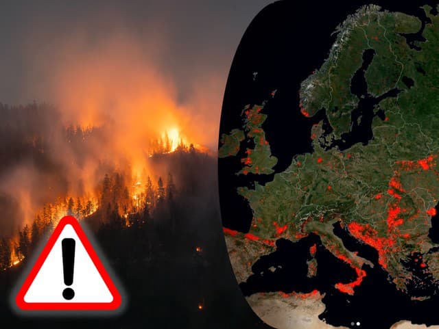 Európa v plameňoch: Milión