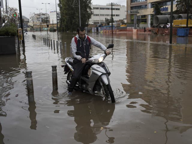 Povodne v Grécku