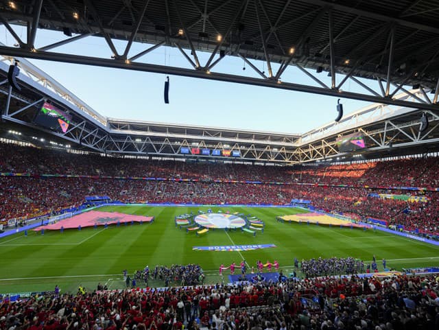 Futbalový zápas na EURO