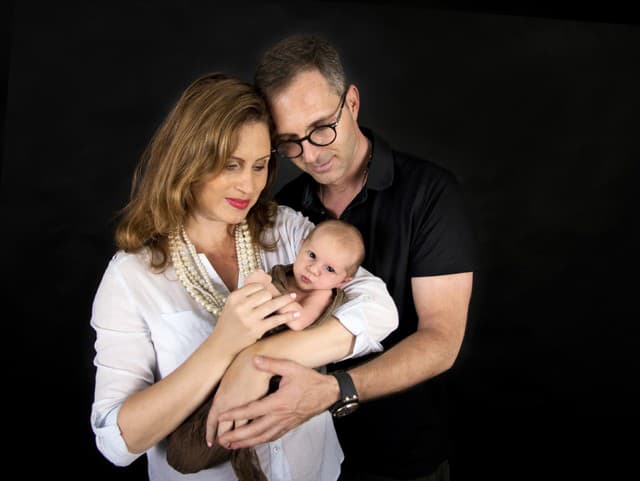 Andrea Vadkerti s manželom