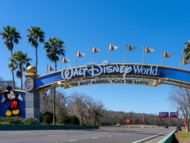 cesta do Disney World