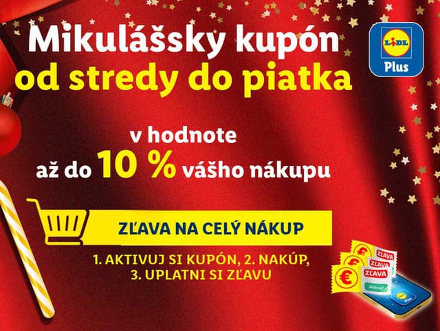 Nakupovať s Lidl Plus