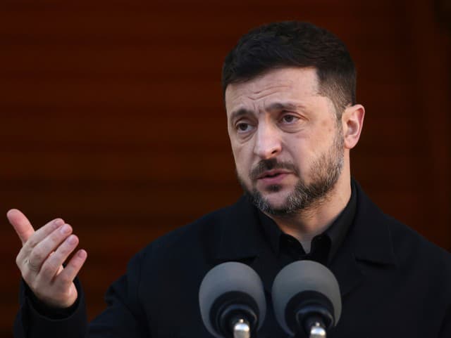 Ukrajinský prezident Volodymyr Zelenskyj.