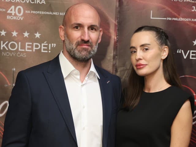 Robo Vittek s partnerkou