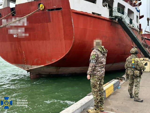 Ukrajinská služba SBU zabavila